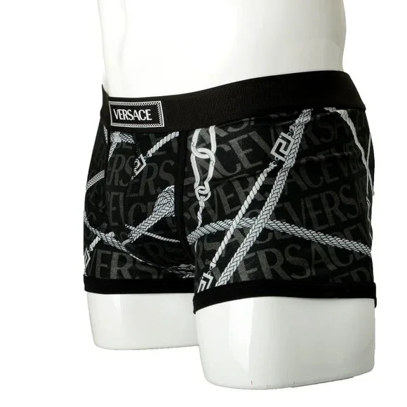 Versace Men's St.Versace Ropes Low Rise Trunk Underwear Versace Sz 6 US L IT 52